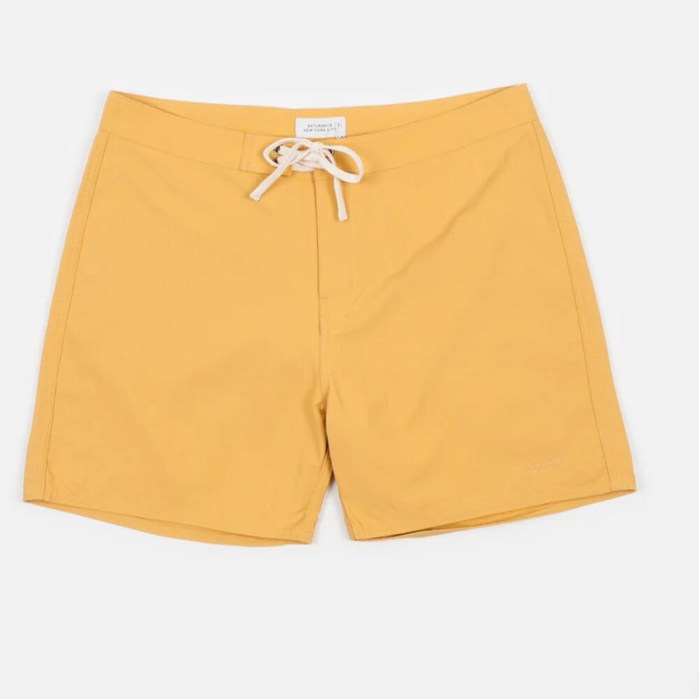 Saturdays NYC Colin Solid Board Shorts